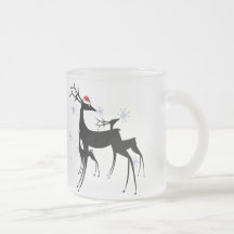 Mugg - Santa ren