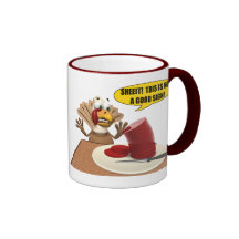 Mugg - tecken av Thankgiving