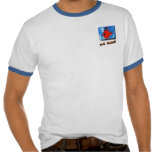 MultefiskarCDEN täcker fick- konst Tee Shirt