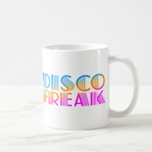 MULTIFÄRGAD för FREAK för DISKO för COREY-TIGER80- Mugg