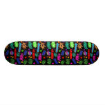 MultifärgadtecknadAppell-Outs Skate Decks