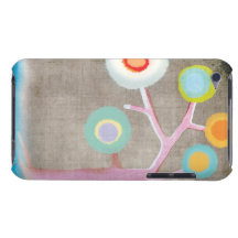 Multifärgadvallmoipod touch case