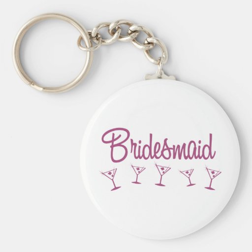 MultiMartini-Brudtärna-Rosor Nyckel Ring