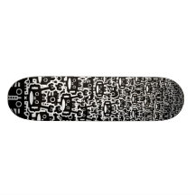 Multitude av robotar skateboard deck