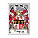 Murphy familjvapensköld vykort