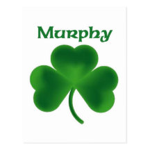 Murphy Shamrock Vykort