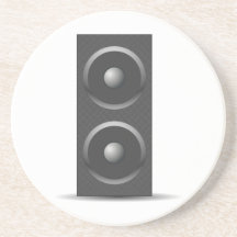 Music Speaker Beverage Coaster