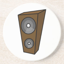 Music Speaker Beverage Coaster