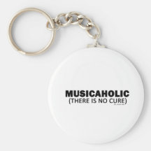 Musicaholic (det finns inte någon bot), nyckelring