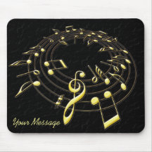 Musik 3 Mousepads Musmattor