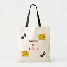 Musik är för evigt tygkasse