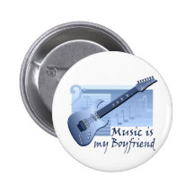Musik är min pojkvänT-tröja och Gifts. Pins