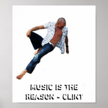 Musik är resonera posters