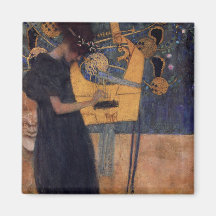 Musik - Gustav Klimt Kylskåpmagneter