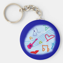 Musik music schlüsselband