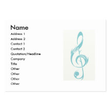 Musik Visitkort