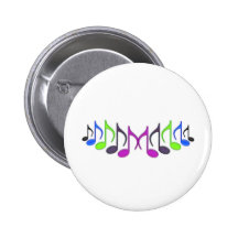 Musikaliskt symbol "M ", Knappar Med Nål