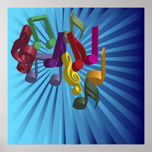 Musikbakgrund Posters
