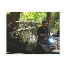 Musikband Canvastryck