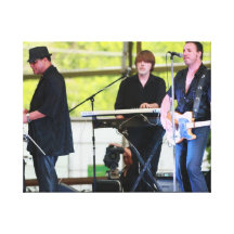 Musikband Kanvastryck