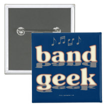MusikbandGeek Knappar Med Nål