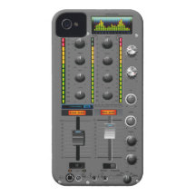 Musikblandareiphone case iPhone 4 Case-Mate fodral