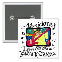 Musiker understödja Barack Obama Nål