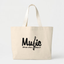 MusikT-tröja och Gifts. Tygkassar