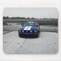 Muskelbilblått Mousepad Musmattor