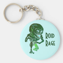 Muskler för agression för Keychain Roid ursinne st Nyckelringar
