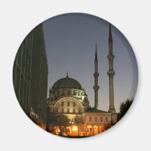 Muslimmoské i Istanbul, Turkiet Kylskåps Magneter