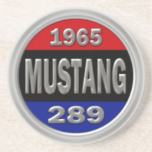 Mustang 1965 289 underlägg för glas