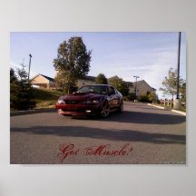 Mustang Affischer
