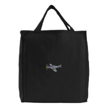 Mustang P-51 Broderad Kasse