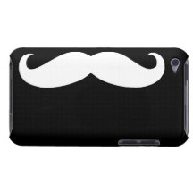 Mustasch Barely There iPod Överdrag