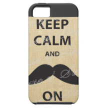 mustasch iPhone 5 fodraler