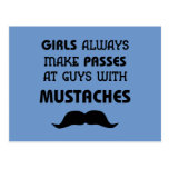 Mustasch Vykort