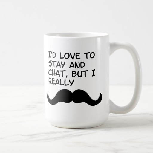 Mustaschhumor Kaffe Muggar