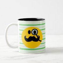 MustaschmonocleSmiley Mugg