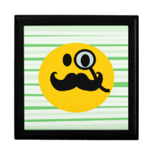 MustaschmonocleSmiley Prydnadslådor