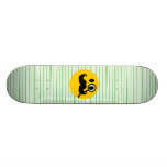 MustaschmonocleSmiley Skate Board Deck
