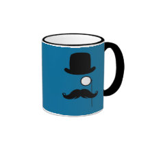 MustaschMoustacheStache man Kaffe Koppar