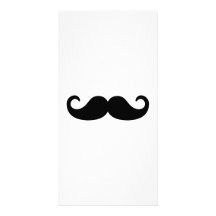 Mustaschskägg Fotokort