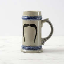 Mustaschskägg Kaffe Muggar