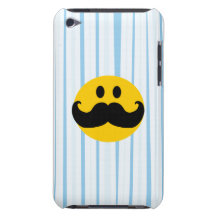 MustaschSmiley Barely There iPod Cover