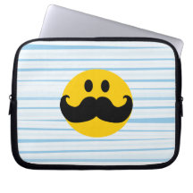MustaschSmiley Laptopfodral