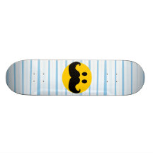 MustaschSmiley Skateboard Deck