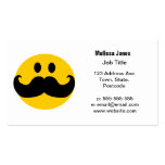 MustaschSmiley Visitkort Mallar