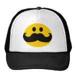 MustaschSmileyhatt Trucker Kepsar