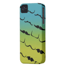 Mustaschvanvett Case-Mate iPhone 4 Fodral